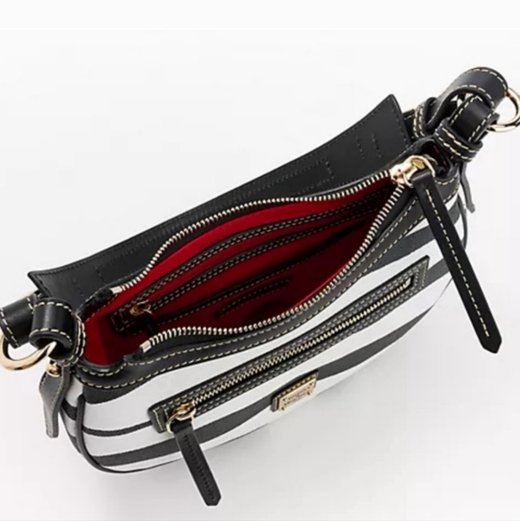 Dooney & Bourke Crescent Zebra Hobo NWT - Picture 3 of 6